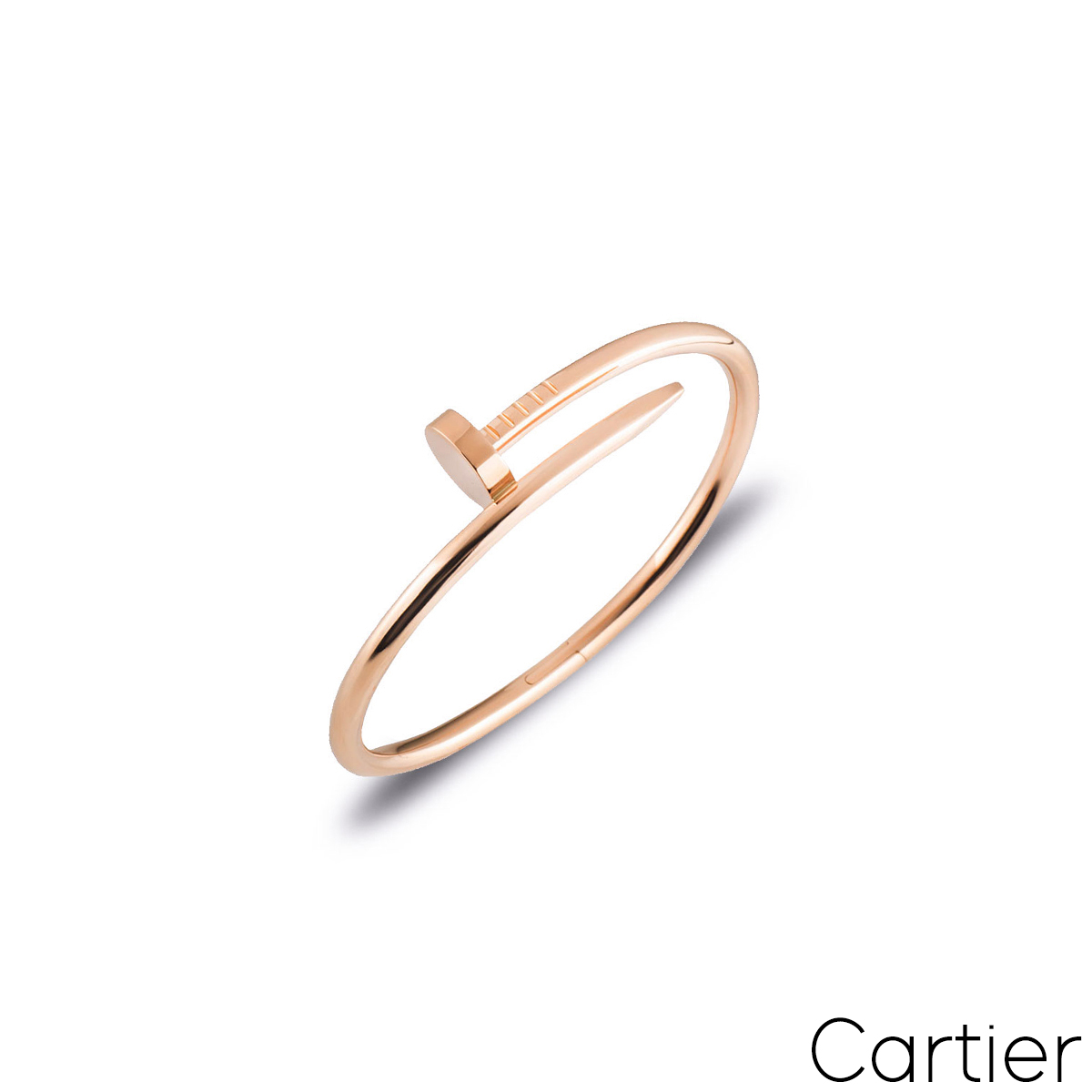 cartier nail bracelet rose gold